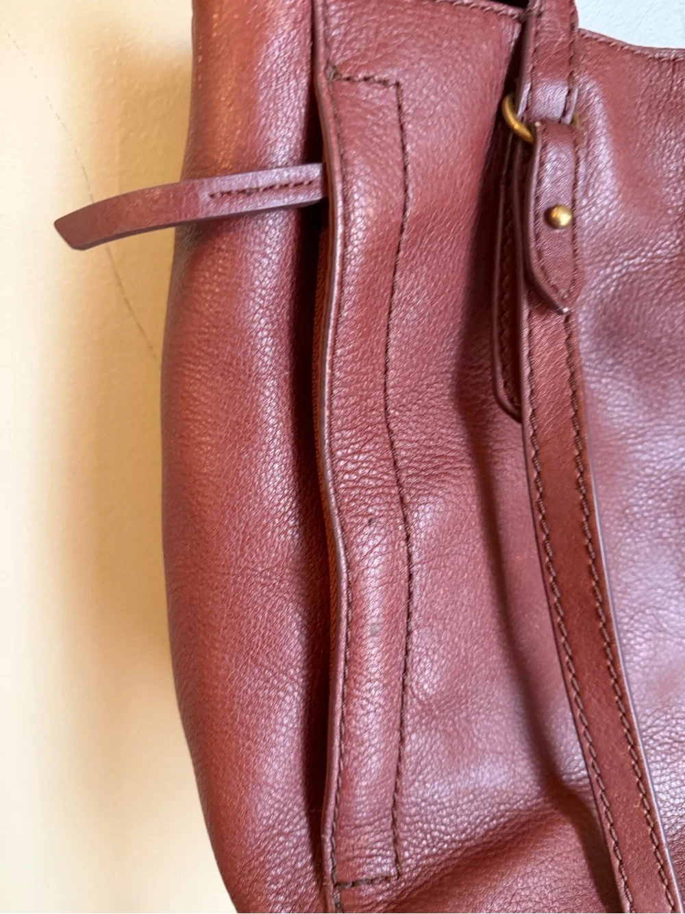 Fossil Purse Leather Camilla Convertible Backpack Handbag Shoulder Crossbody